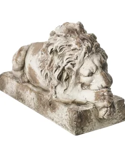 Statua da giardino LARI Leone Beige