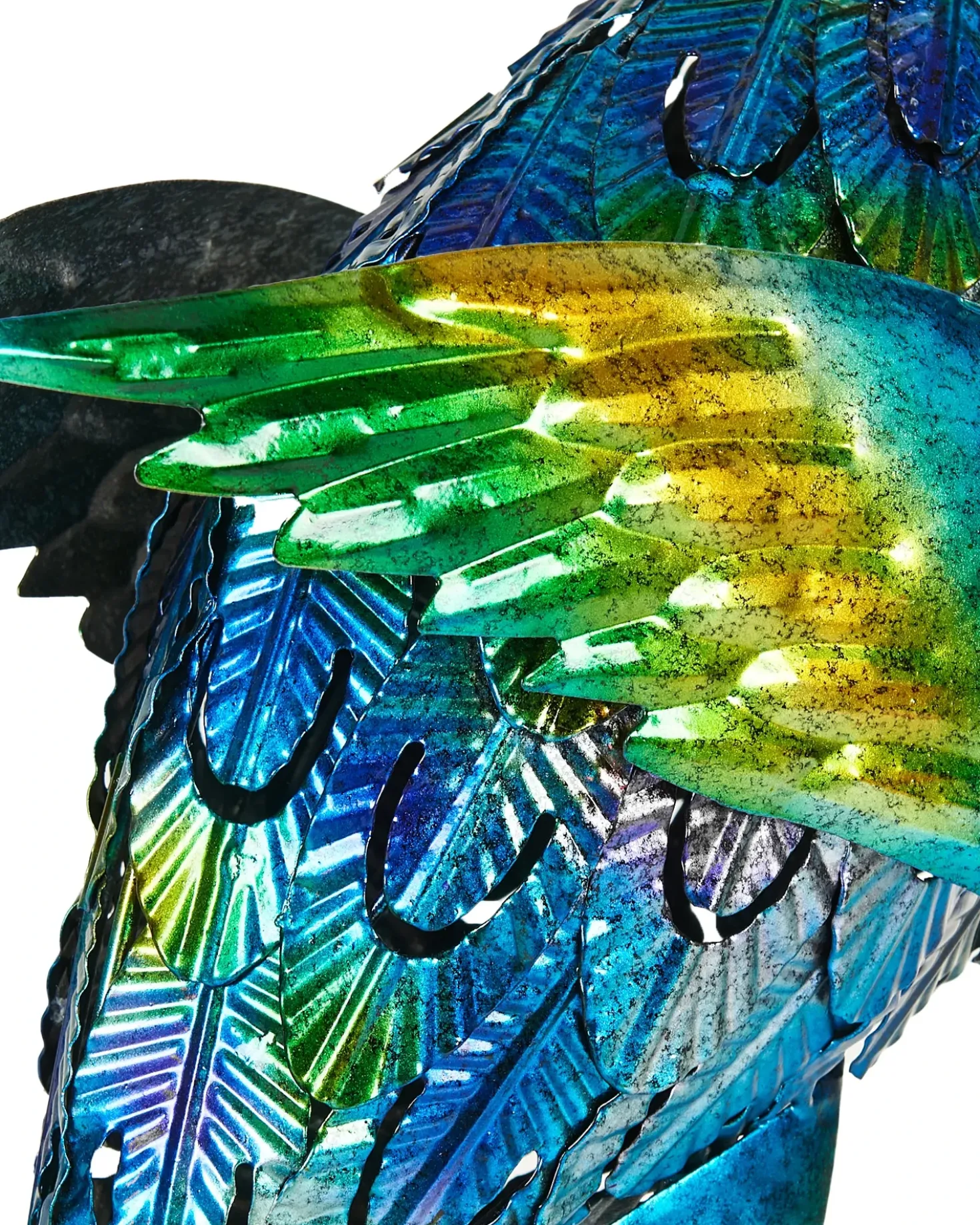 Statua da giardino PEACOCK Blu