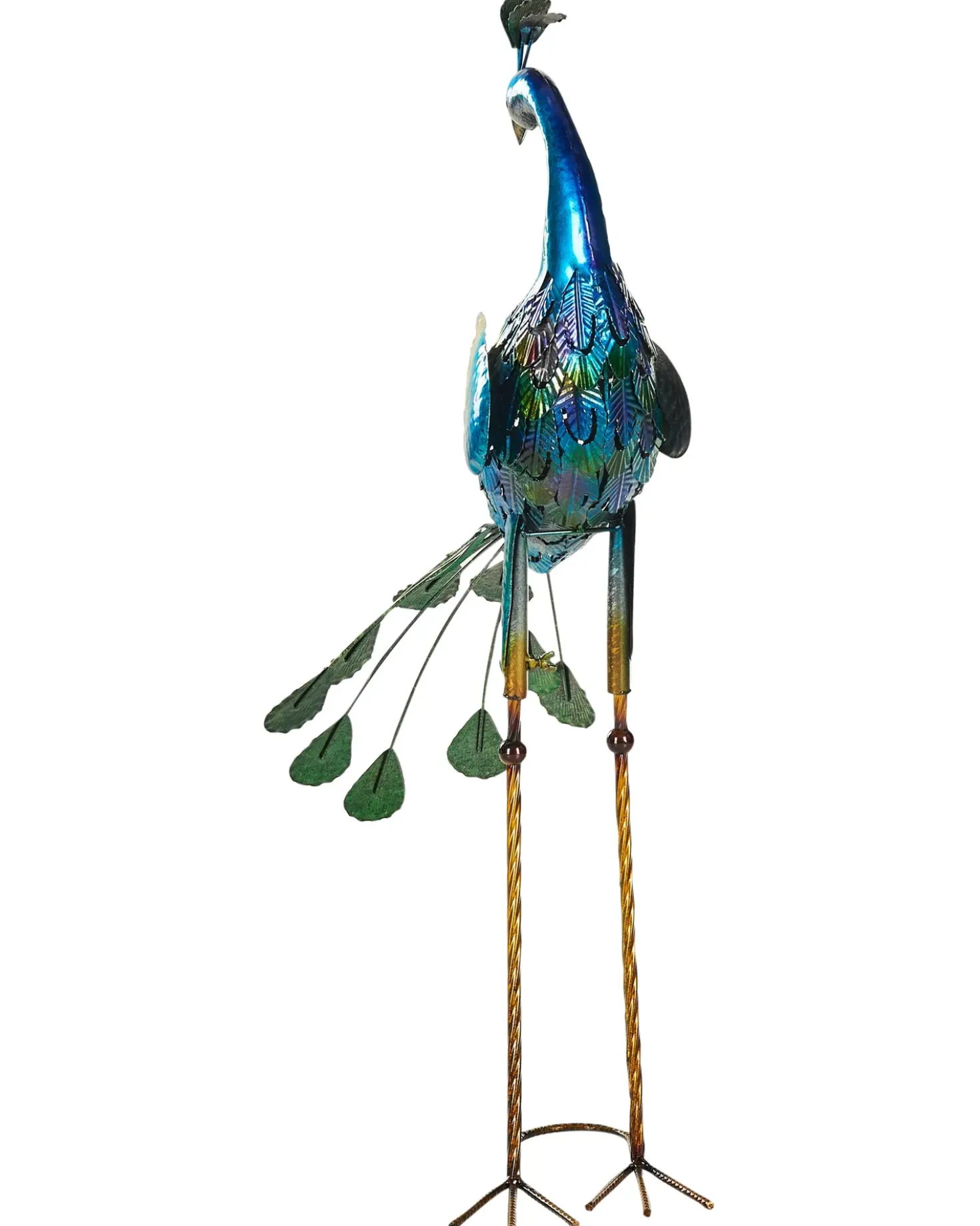 Statua da giardino PEACOCK Blu