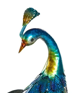Statua da giardino PEACOCK Blu