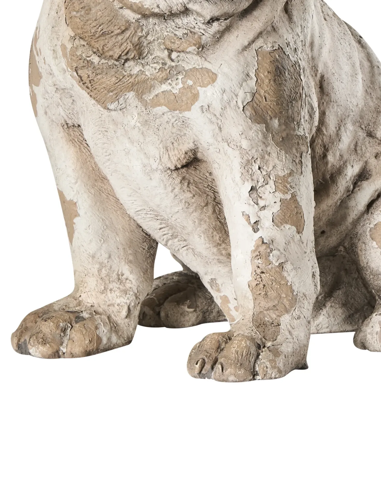Statua da giardino SARNANO Cane Beige
