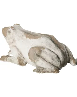 Statuetta da giardino CARAPELLE Rana Beige