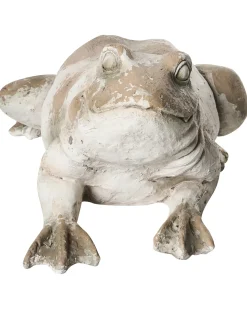 Statuetta da giardino CARAPELLE Rana Beige