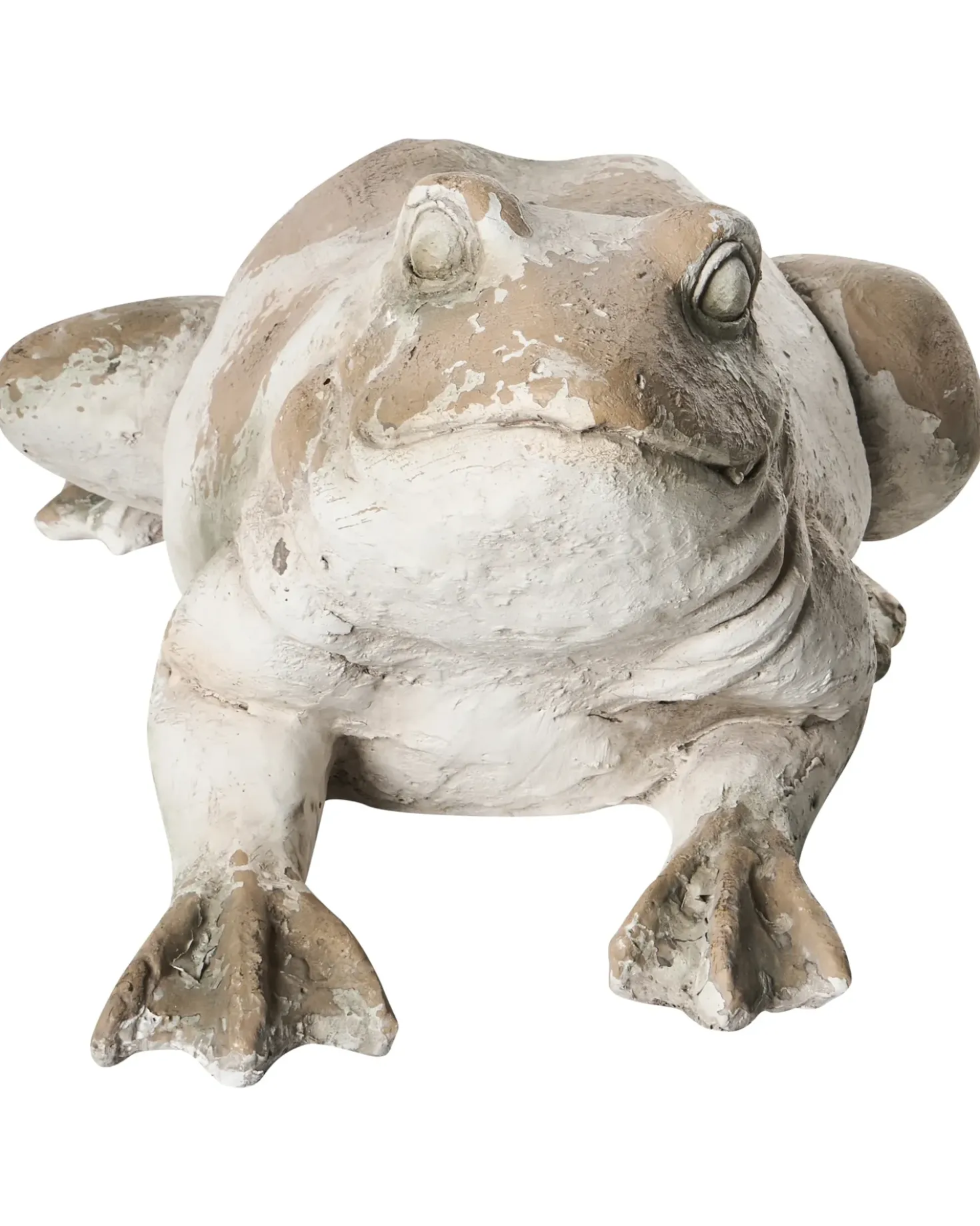 Statuetta da giardino CARAPELLE Rana Beige