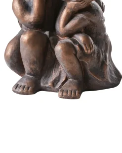 Statuetta da giardino DAMARO Bambini Marrone