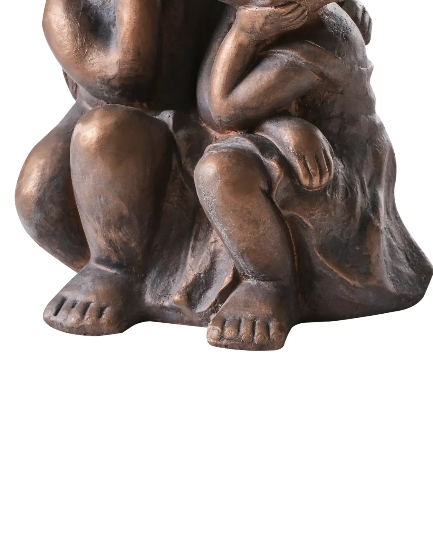 Statuetta da giardino DAMARO Bambini Marrone