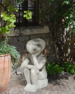 Statuetta da giardino FRIA Grigio