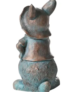 Statuetta da giardino KONAKRY Coniglio Marrone