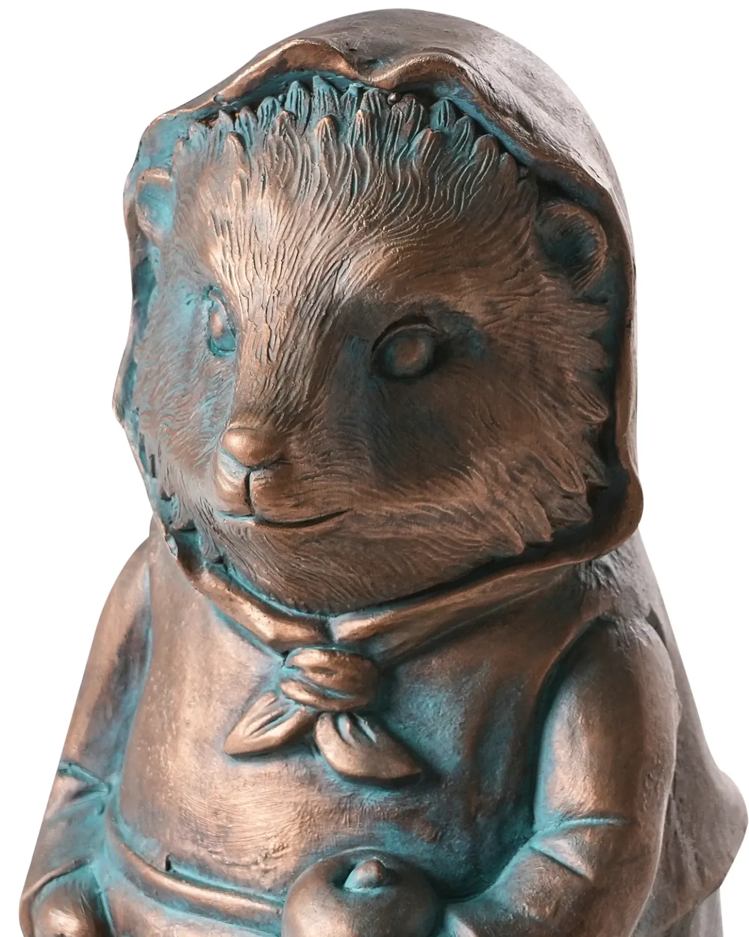 Statuetta da giardino LOLA Riccio Marrone
