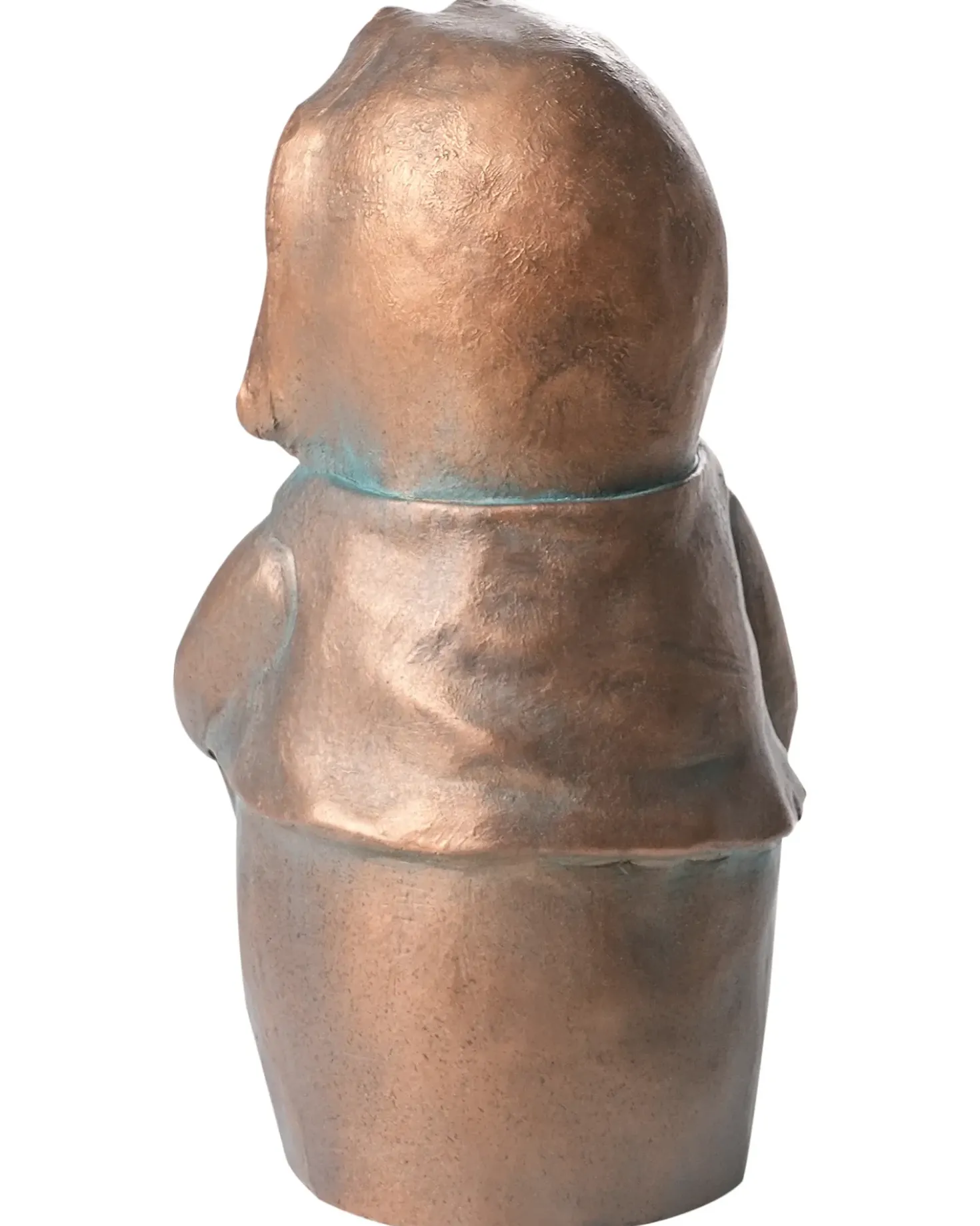 Statuetta da giardino LOLA Riccio Marrone