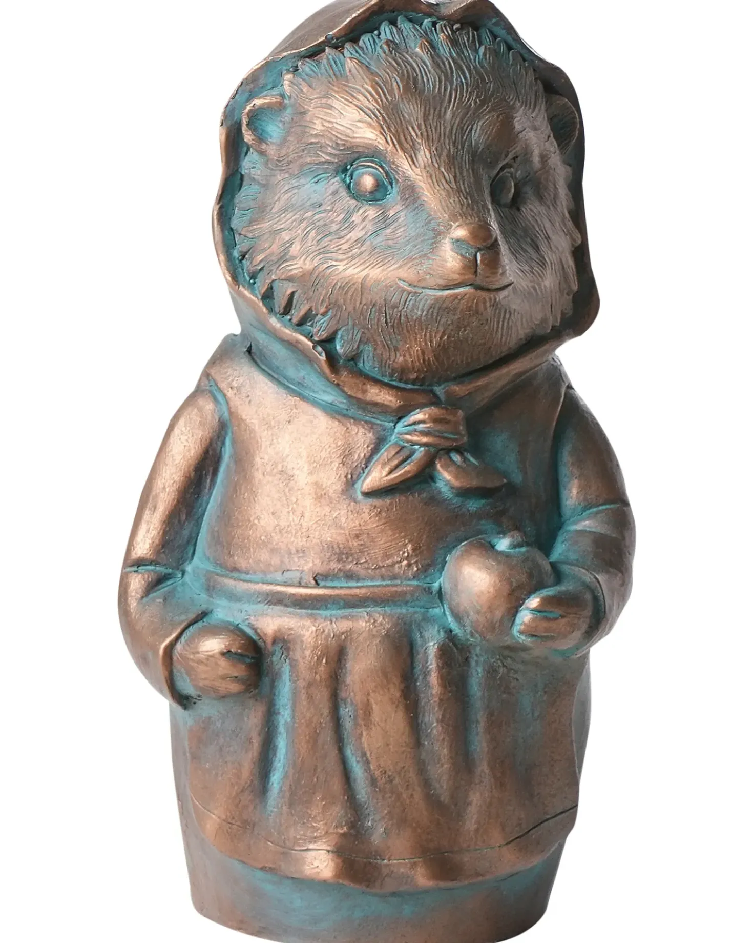 Statuetta da giardino LOLA Riccio Marrone