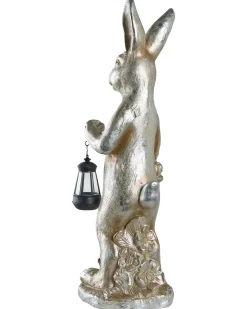 Statuetta da giardino OTTERUP Coniglio Oro