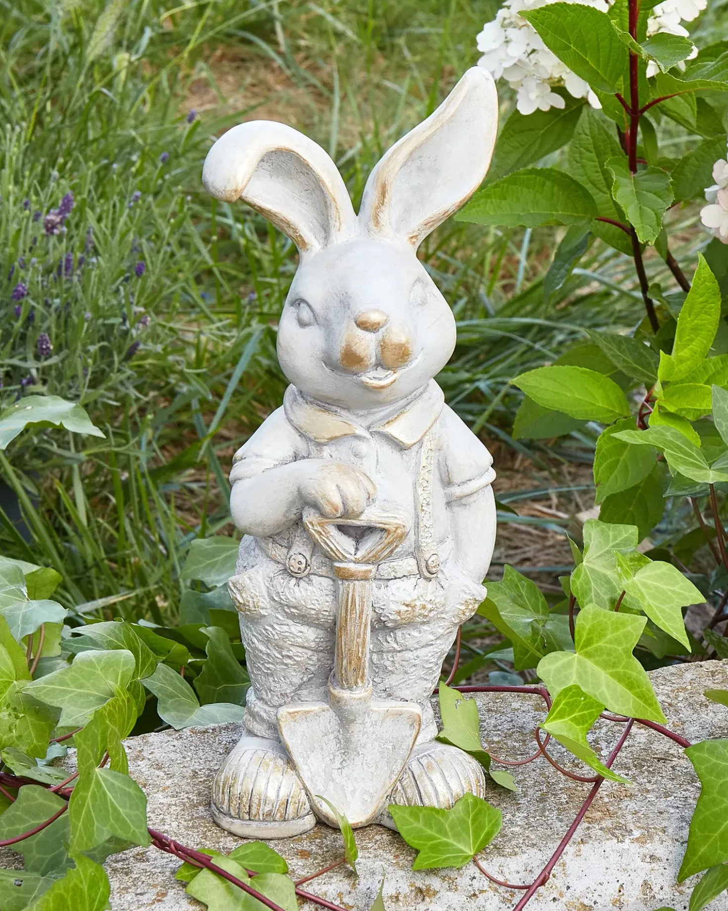 Statuetta da giardino SIMARD Bianco