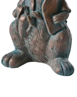 Statuetta da giardino TONDON Coniglio Marrone
