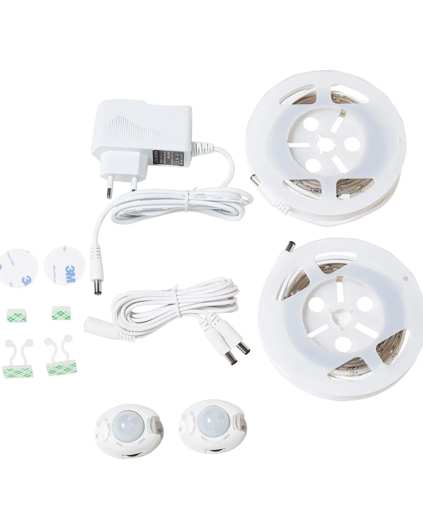 Striscia LED ATRATO 240 cm con sensore di movimento Bianco