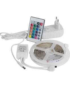 Striscia LED KIKORI 500 cm con telecomando Bianco