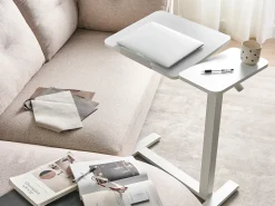 Supporto manuale regolabile per laptop SCHOLA Bianco 70 cm 40 cm