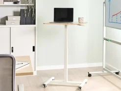 Supporto manuale regolabile per laptop ACADEMIA Marrone chiaro/Bianco 65 cm 48 cm