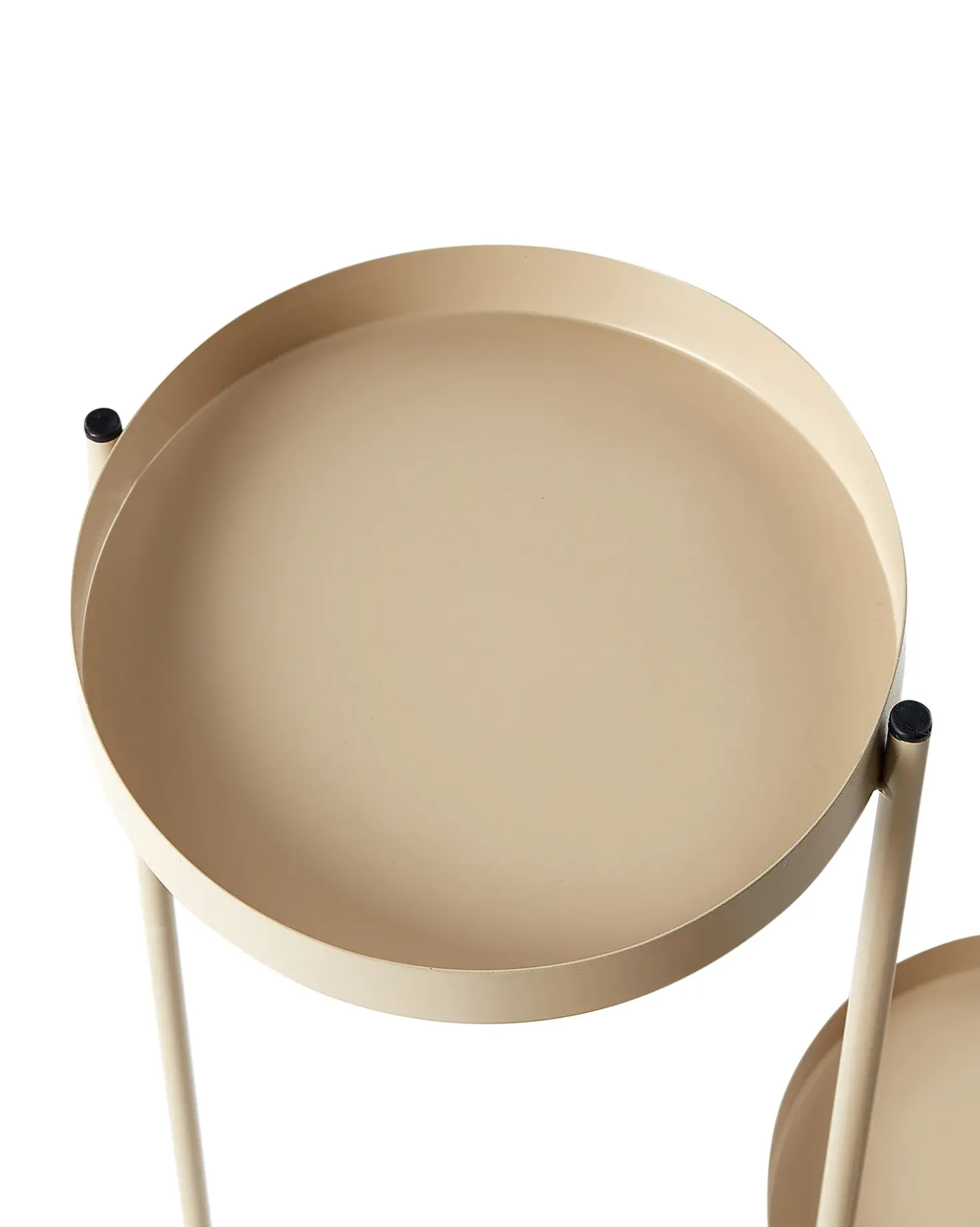 Supporto per vasi FRAGARIA Metallo 42 cm Beige