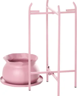 Supporto per vasi MOKUREN Metallo 25 cm Rosa