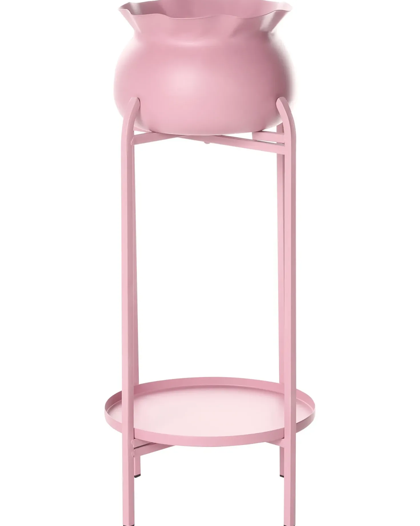 Supporto per vasi MOKUREN Metallo 25 cm Rosa