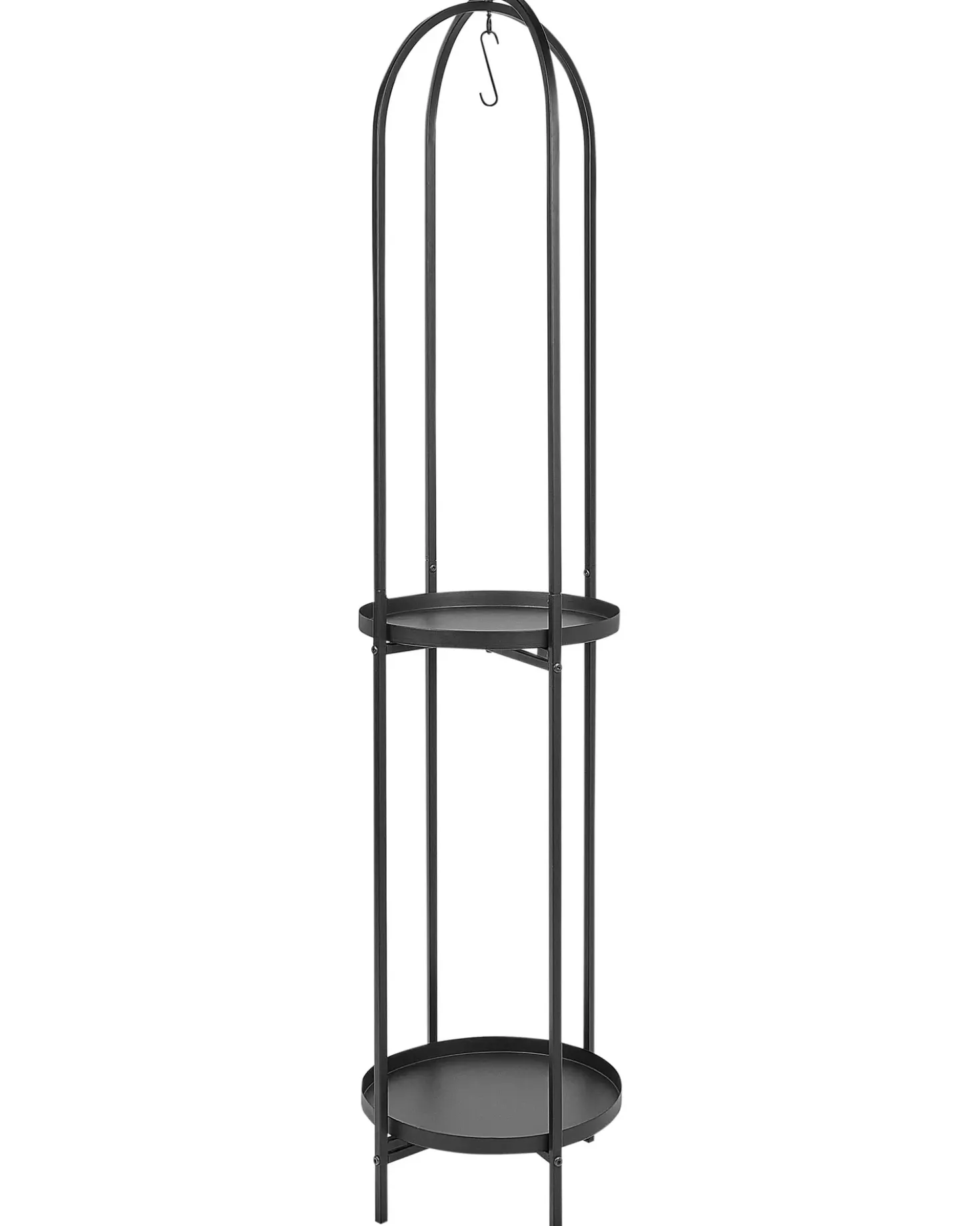 Supporto per vasi TAMARIX Metallo 35 cm Nero