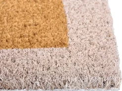 Tappetino da Ingresso BUHI Naturale 45 x 75 cm Testo Fibra di Cocco