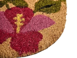 Tappetino da Ingresso CALIRAYA Multicolore 60 x 90 cm Gatto Fibra di Cocco