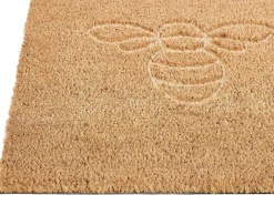 Tappetino da Ingresso CAVITE Naturale 55 x 120 cm Ape Fibra di Cocco