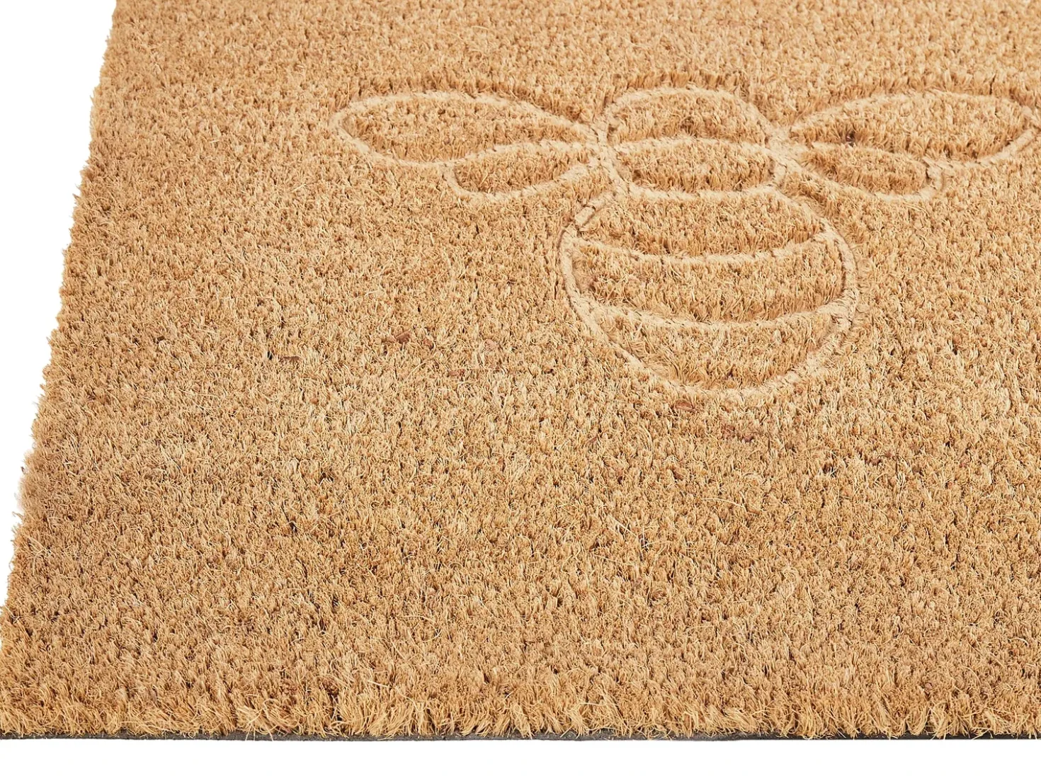 Tappetino da Ingresso CAVITE Naturale 55 x 120 cm Ape Fibra di Cocco