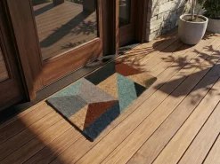Tappetino da Ingresso KIPMIK Multicolore 50 x 80 cm Fibra di Cocco