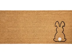 Tappetino da Ingresso LINGAYEN Naturale 55 x 120 cm Coniglio Fibra di Cocco