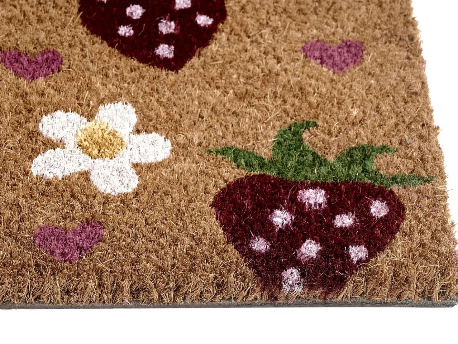 Tappetino da Ingresso SHAININ Multicolore 50 x 80 cm Fibra di Cocco