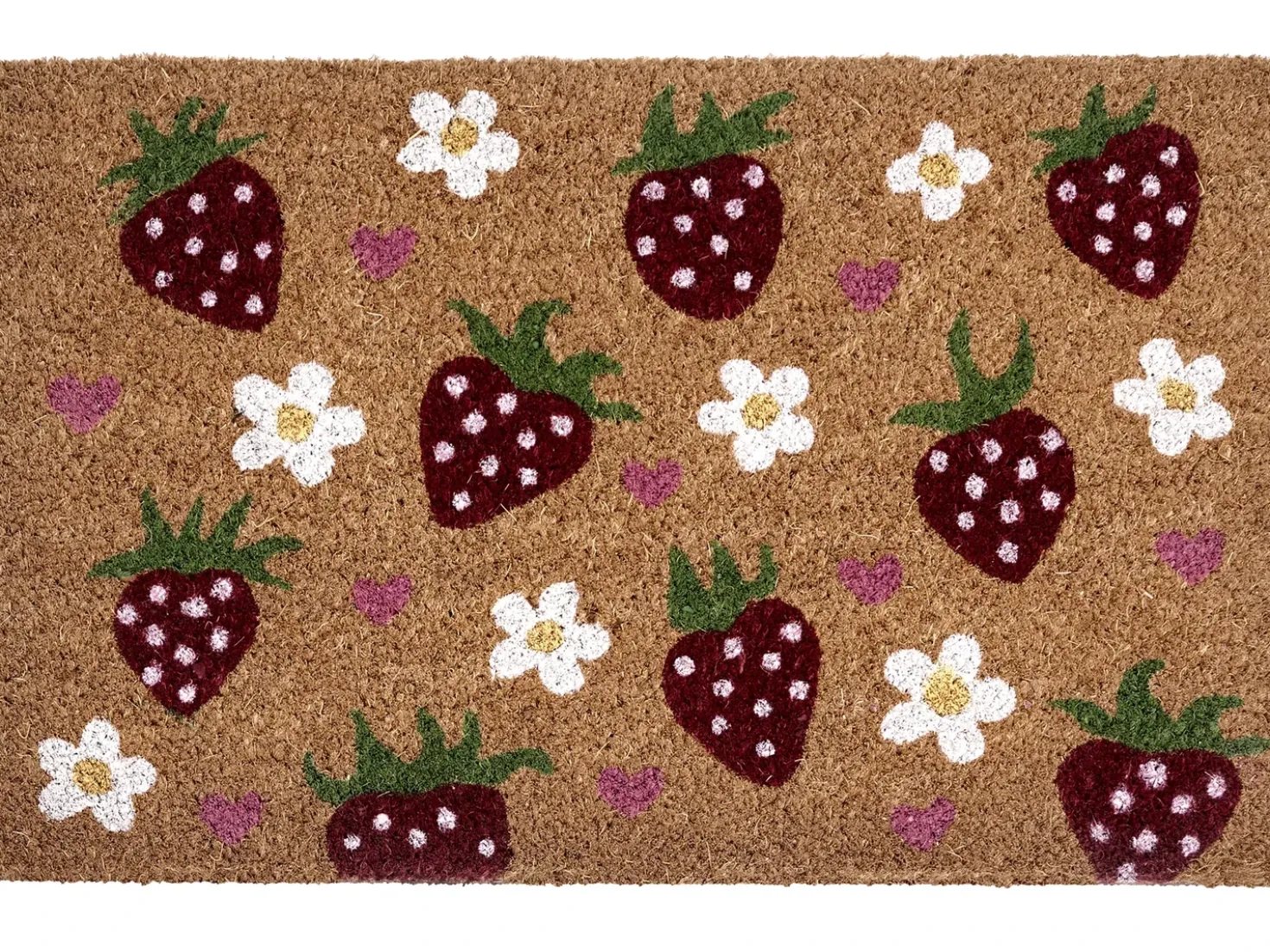 Tappetino da Ingresso SHAININ Multicolore 50 x 80 cm Fibra di Cocco