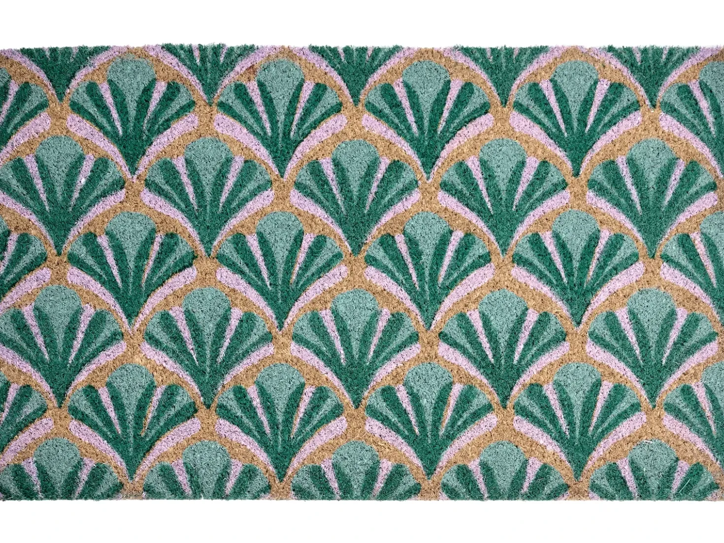 Tappetino da Ingresso TATALIK Verde 50 x 80 cm Fibra di Cocco