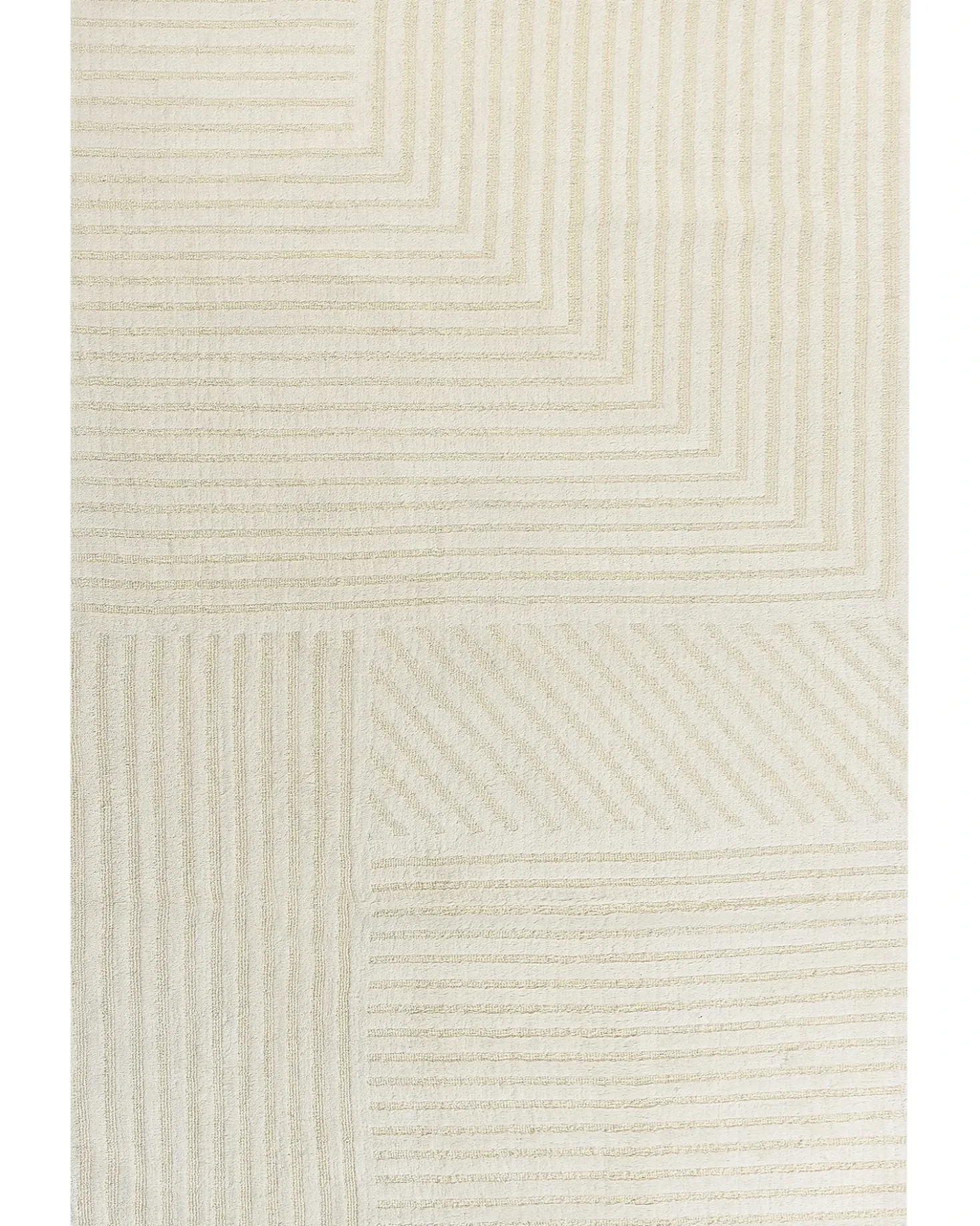 Tappeto ABEGUM Beige 200 x 300 cm Lana
