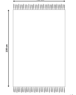 Tappeto ACARLAR Beige 150 x 230 cm