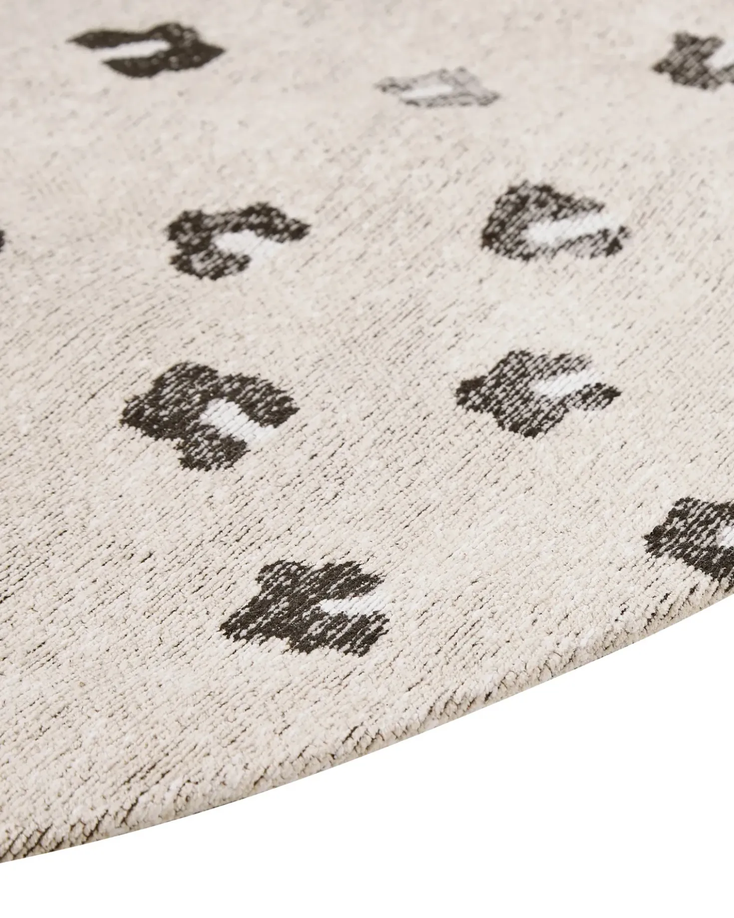 Tappeto AFIS Beige ø 140 cm Cotone