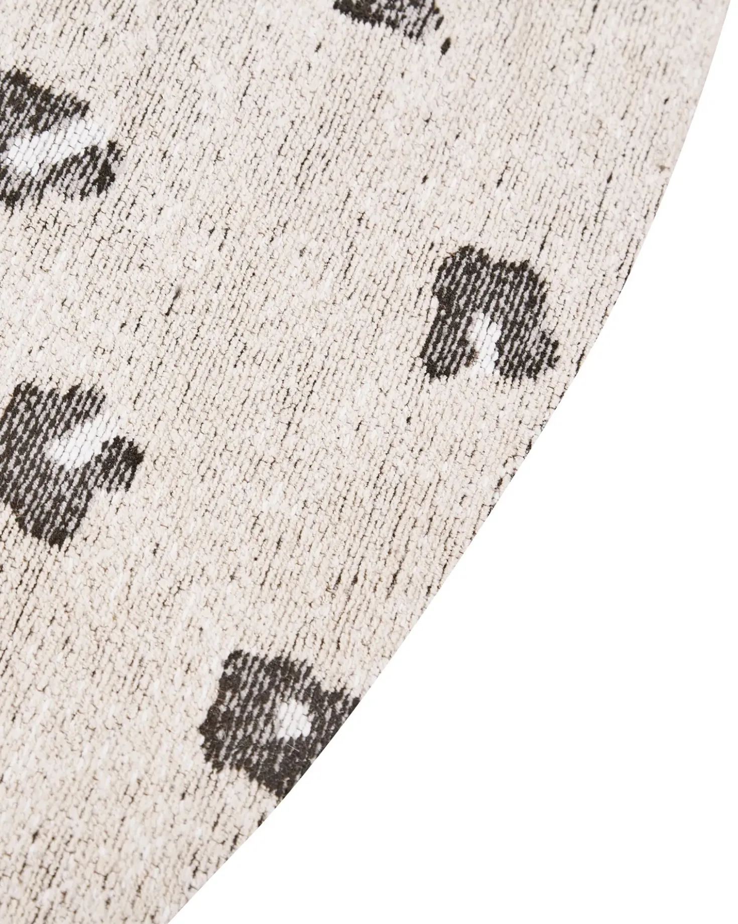 Tappeto AFIS Beige ø 140 cm Cotone