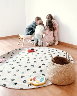 Tappeto AFIS Beige ø 140 cm Cotone