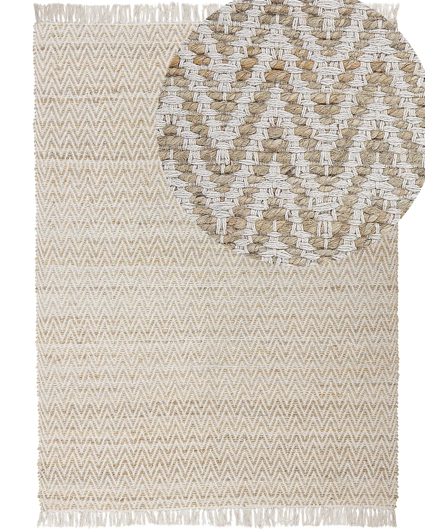 Tappeto AFRIN Beige 140 x 200 cm Iuta
