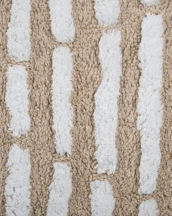 Tappeto AHIRLI Beige 120 x 180 cm Cotone