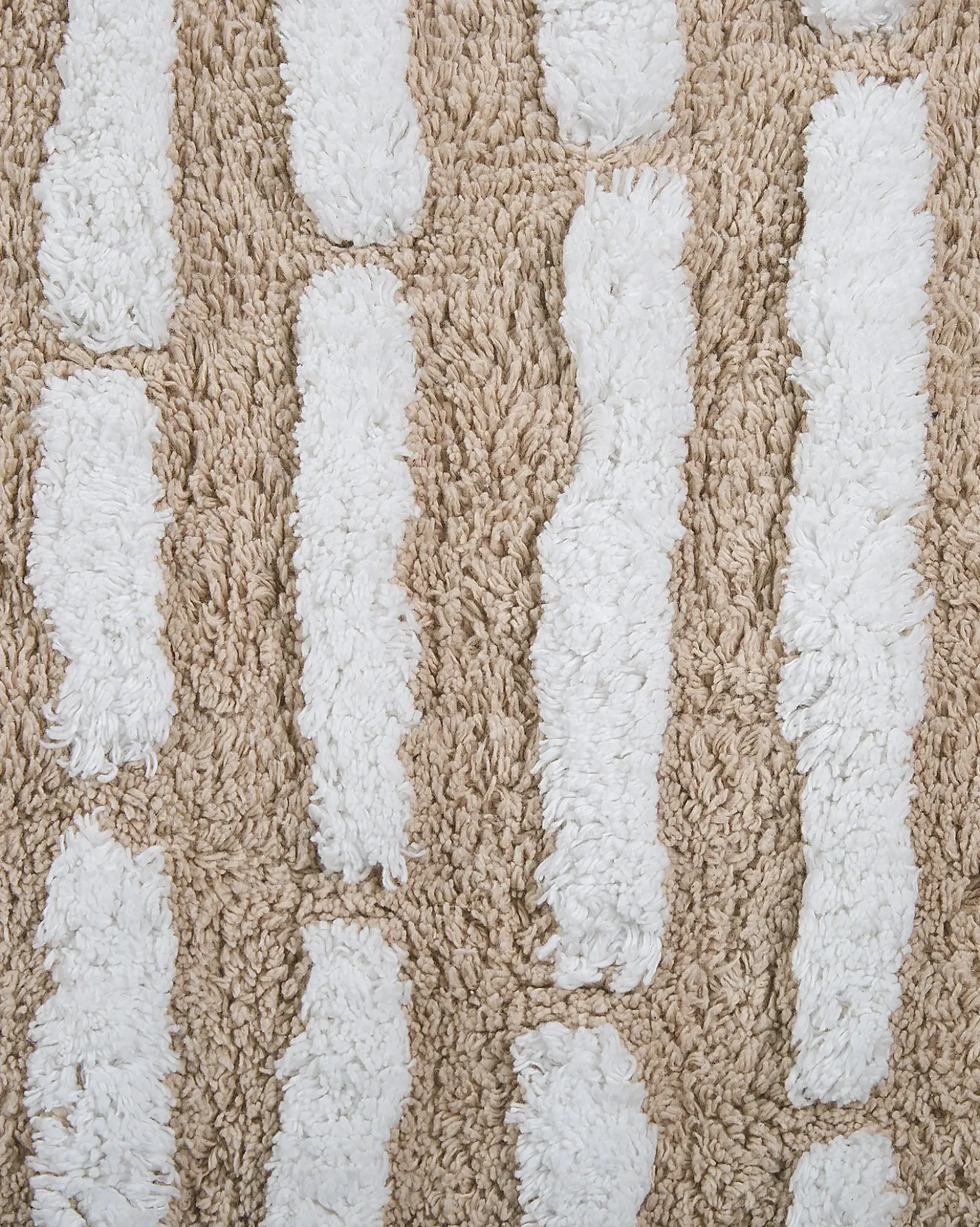 Tappeto AHIRLI Beige 120 x 180 cm Cotone