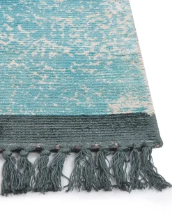 Tappeto AKARSU Blu 160 x 230 cm Viscosa