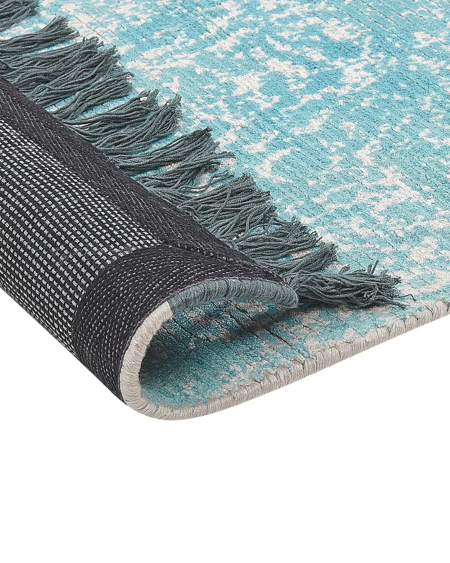 Tappeto AKARSU Blu 160 x 230 cm Viscosa