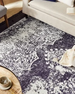 Tappeto AKARSU Viola 160 x 230 cm Viscosa
