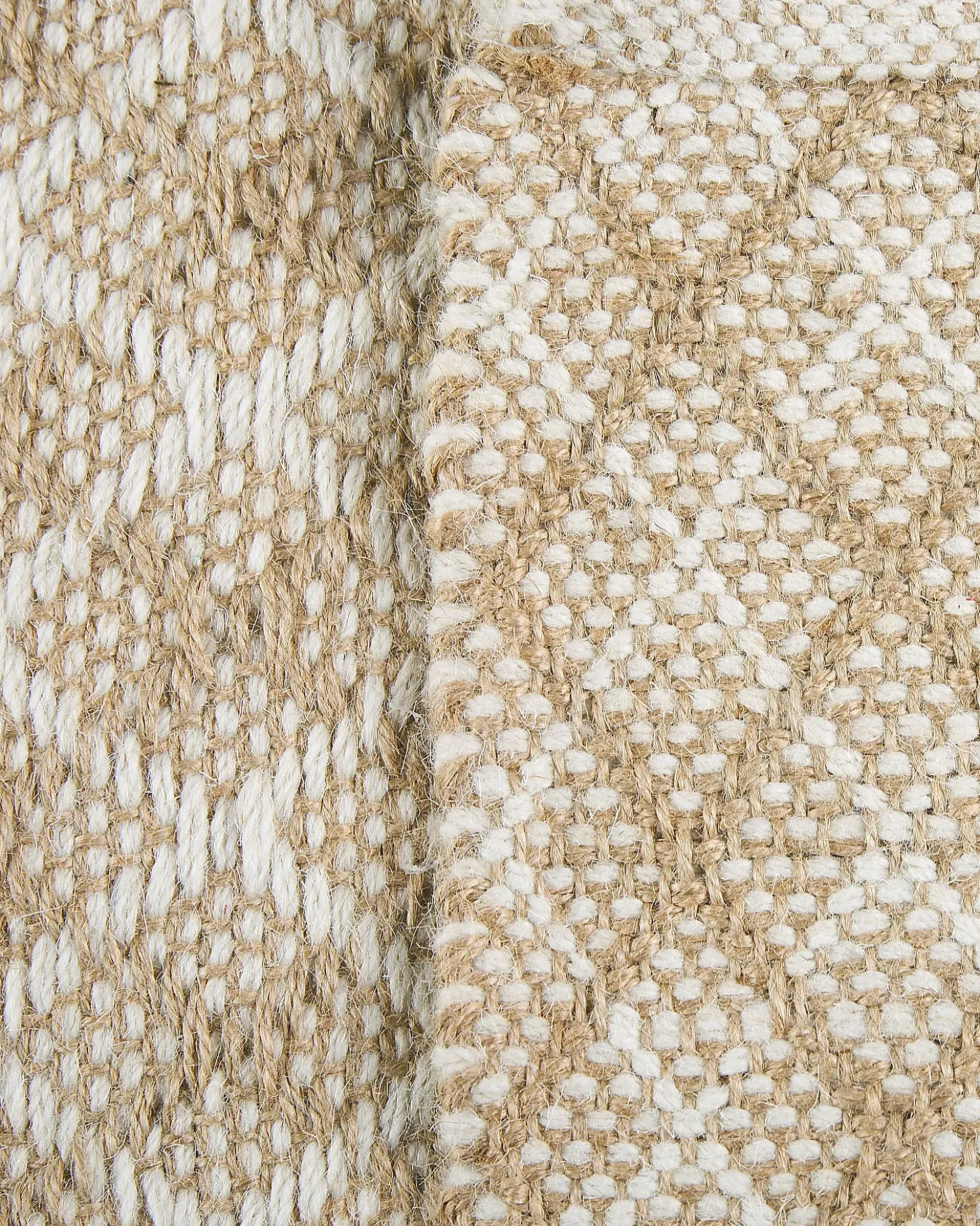 Tappeto AKBEZ Beige chiaro 50 x 80 cm Iuta