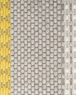 Tappeto AKKAYA Giallo 140 x 200 cm Lana