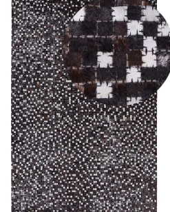 Tappeto AKKESE Marrone 160 x 230 cm Pelle naturale