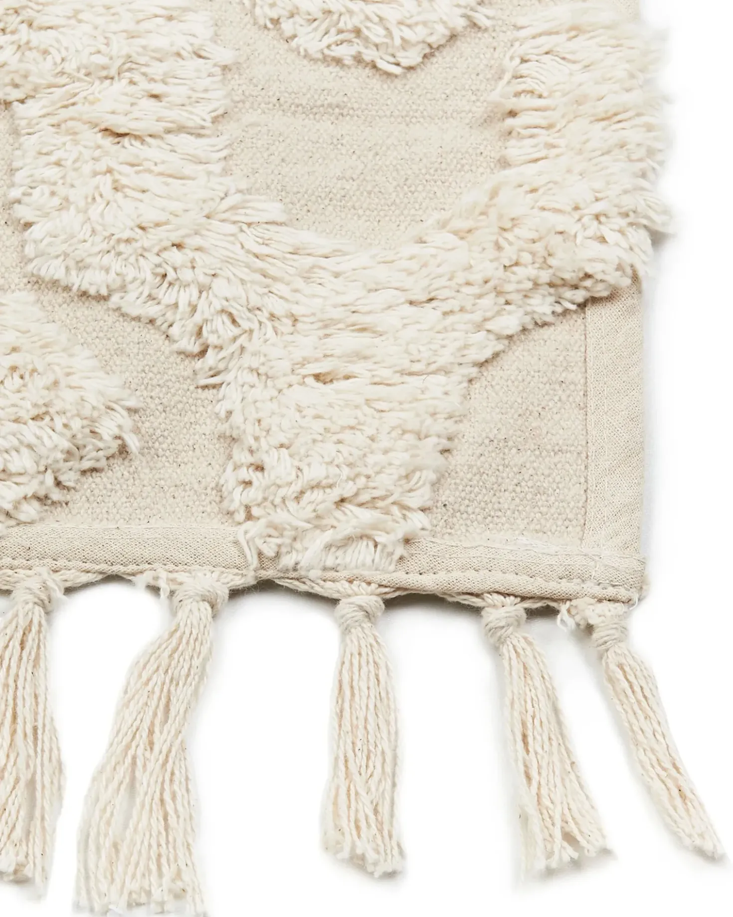 Tappeto AKSARAY Beige 160 x 230 cm Cotone